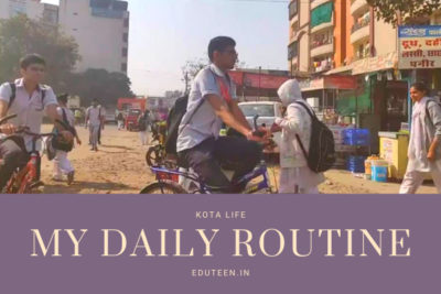Student DAily ROutine in Kota